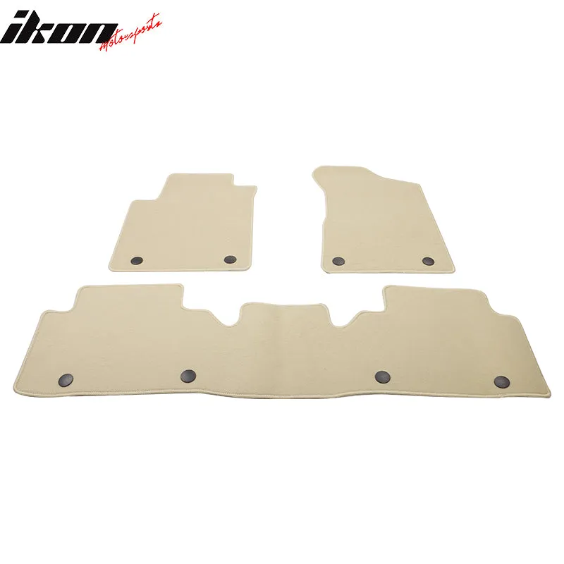2017-2023 Nissan Armada INFINITI QX80 OE Beige Floor Mat Carpets Nylon