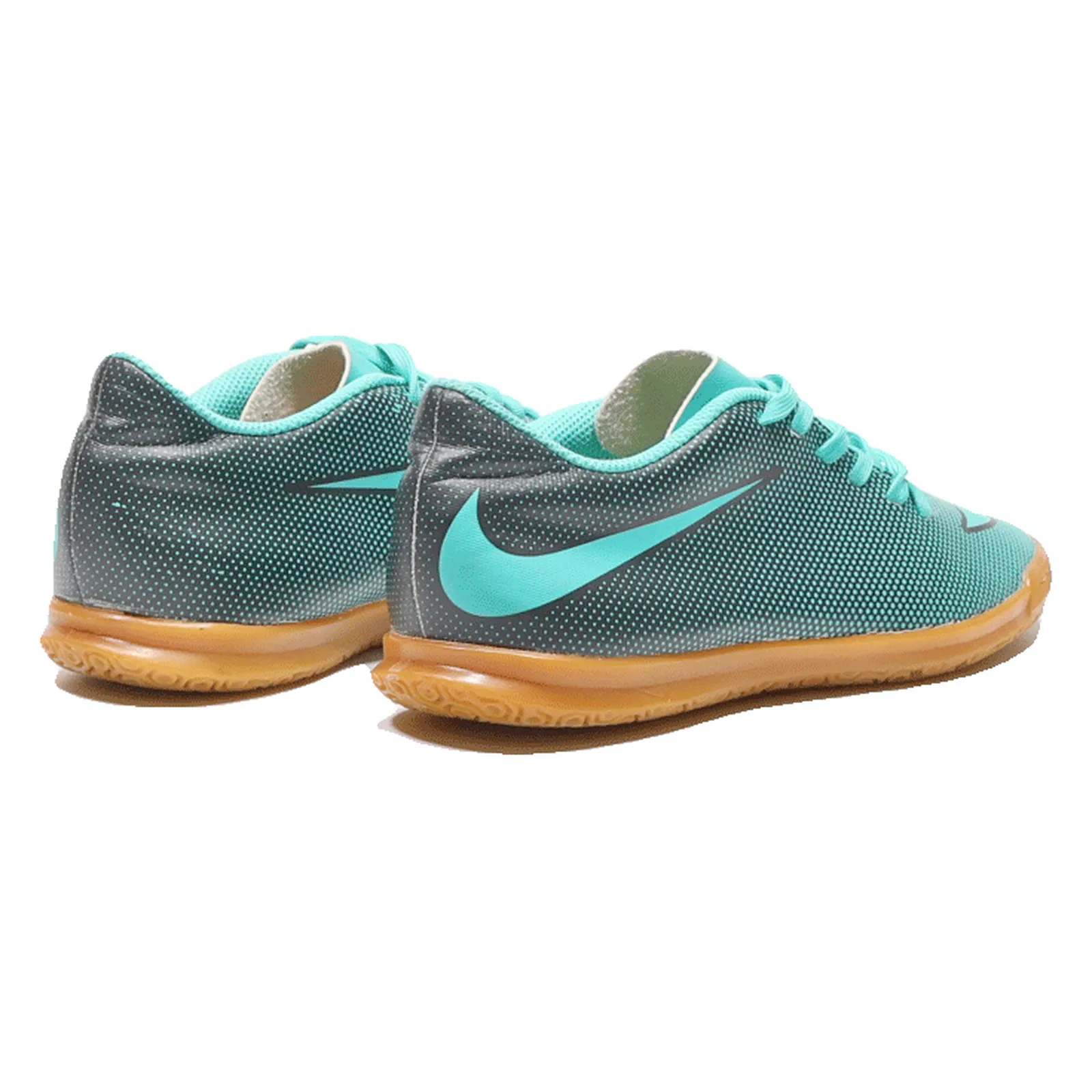 NIKE Sneaker Trainers Green Synthetic Mens UK 7