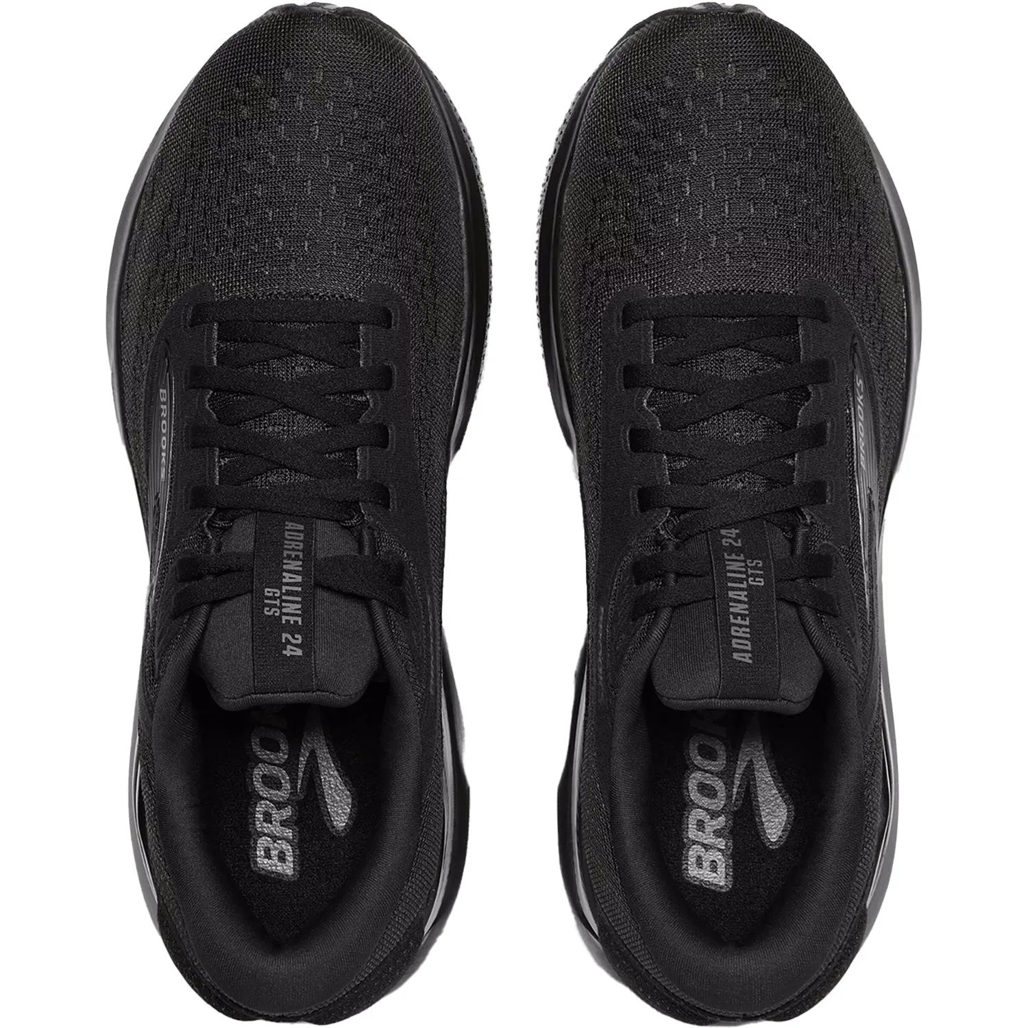 Women's Brooks Adrenaline GTS 24 Black/Black/Ebony Mesh